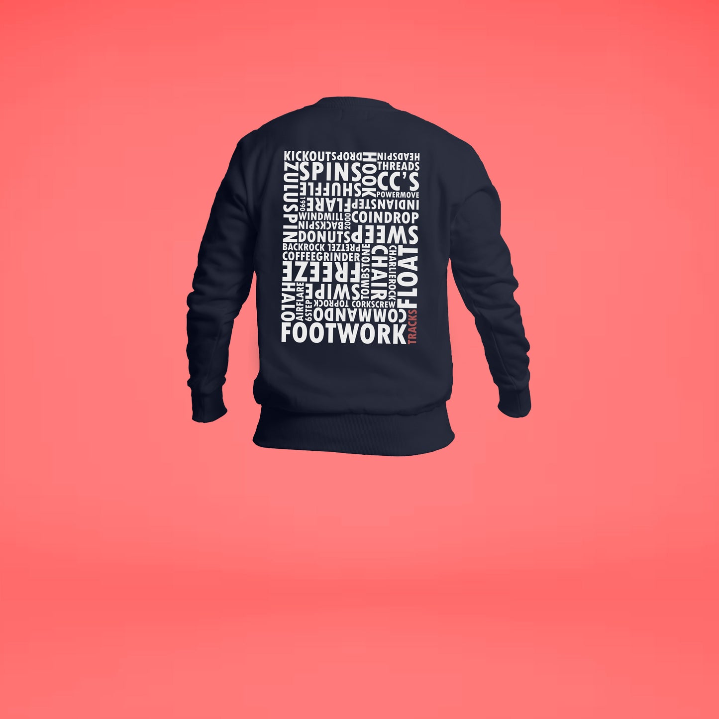 Crewneck Vocabulary Kid / Black / Navy / White