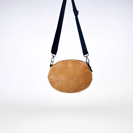 Oval crossbody bag