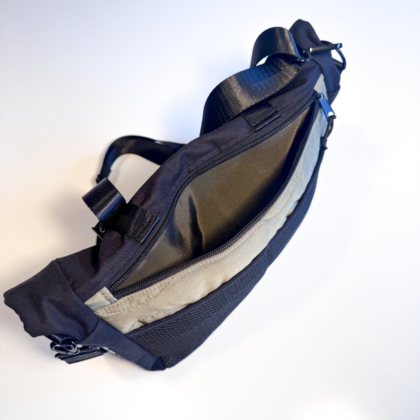 Roll Top Crossbody bag