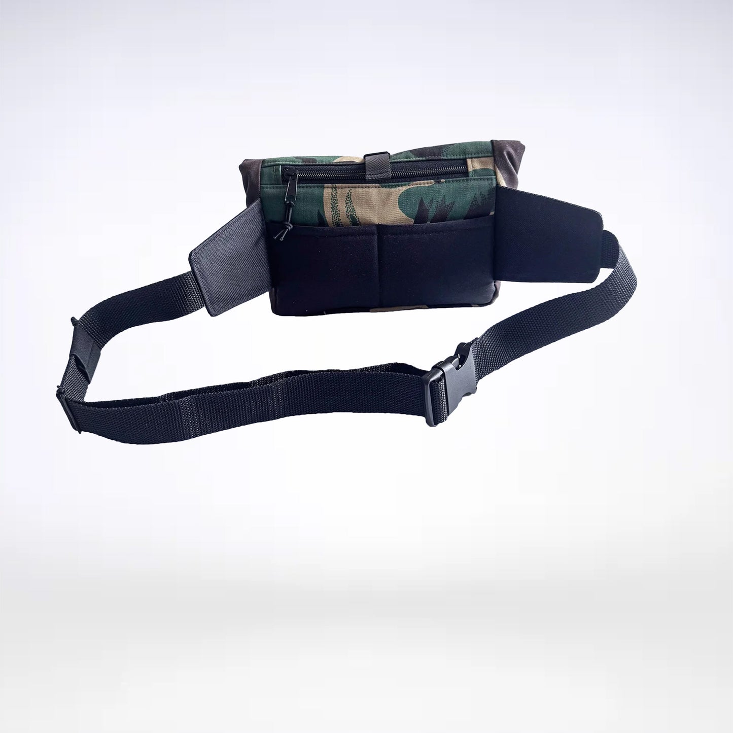 Belt bag top roll