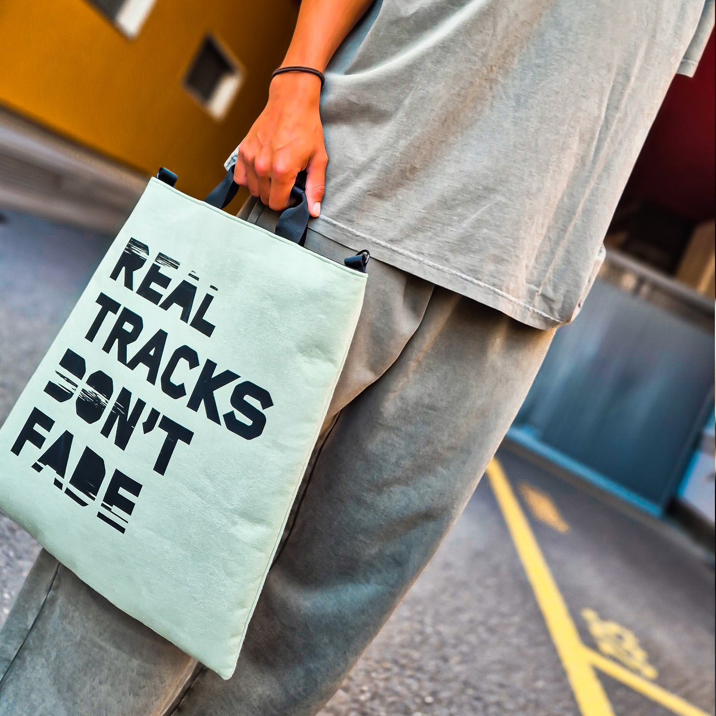 Crossbody&Hand Bag Real Tracks Don't Fade