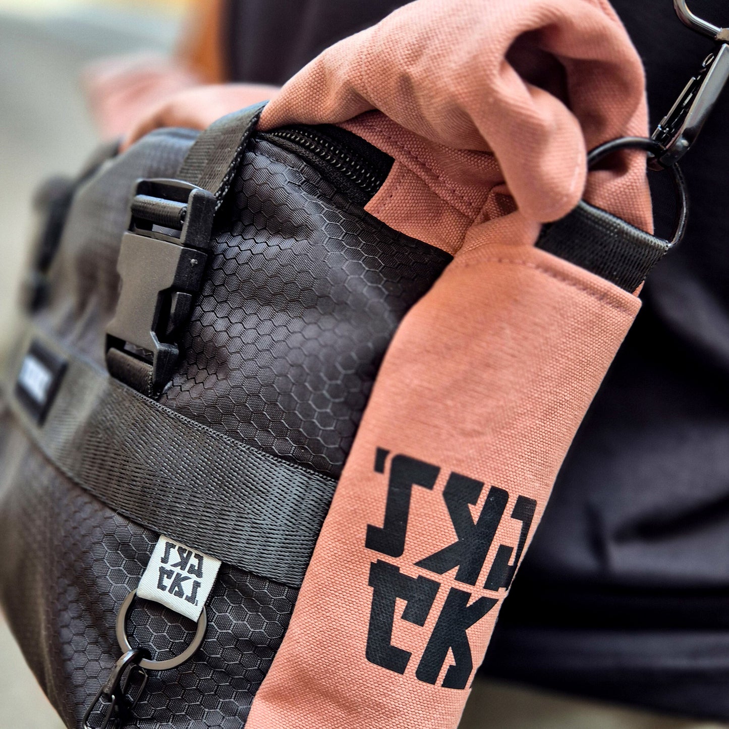 Roll Top Crossbody bag